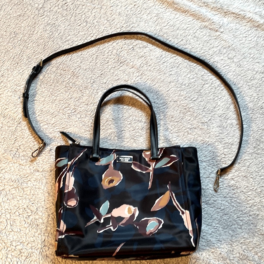 NWOT Kate Spade Floral Nylon Handbag